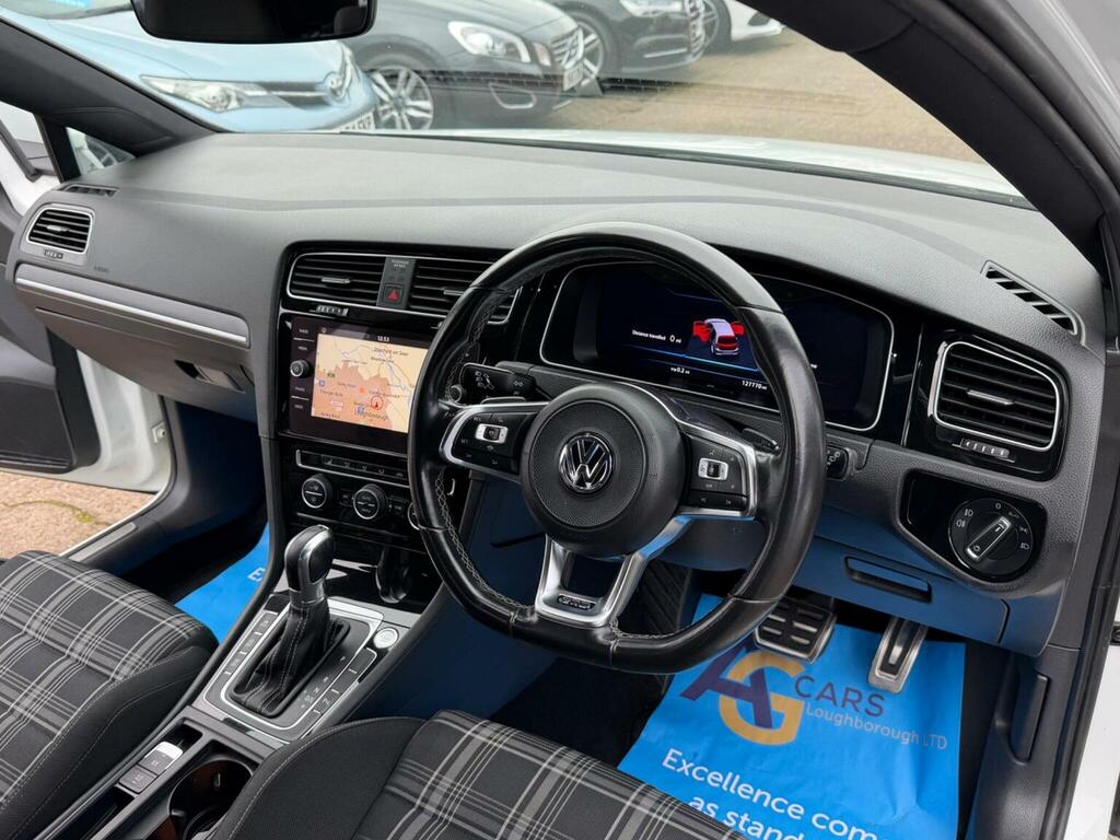 Volkswagen Golf Hatchback 2.0 Tdi Gtd Dsg Euro 6 Ss 20191 HD19GNN White #3