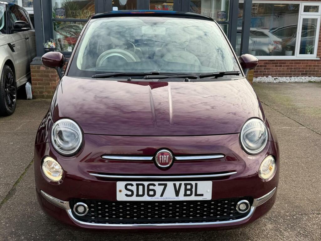 Fiat 500 Hatchback 1.2 Lounge Euro 6 Ss 201867 SD67VBL Red #6