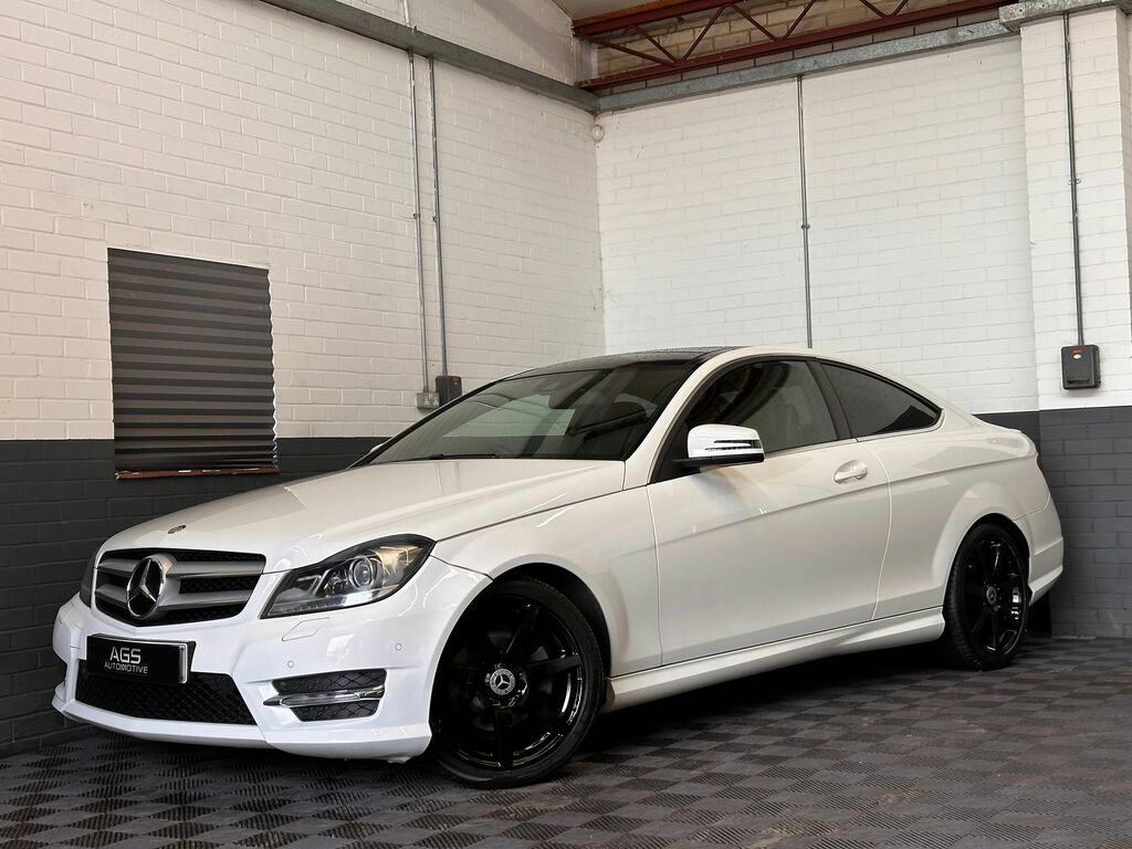 Mercedes-Benz C Class 2.1 C250 Cdi Amg Sport Edition Coupe G- White