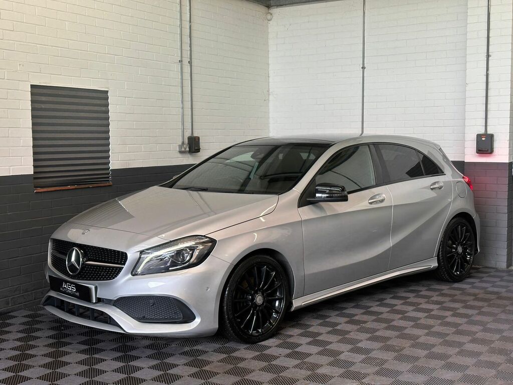 Mercedes-Benz A Class 2.1 A200d Amg Line Premium Plus Hatchback Di LK17NUO Silver #2
