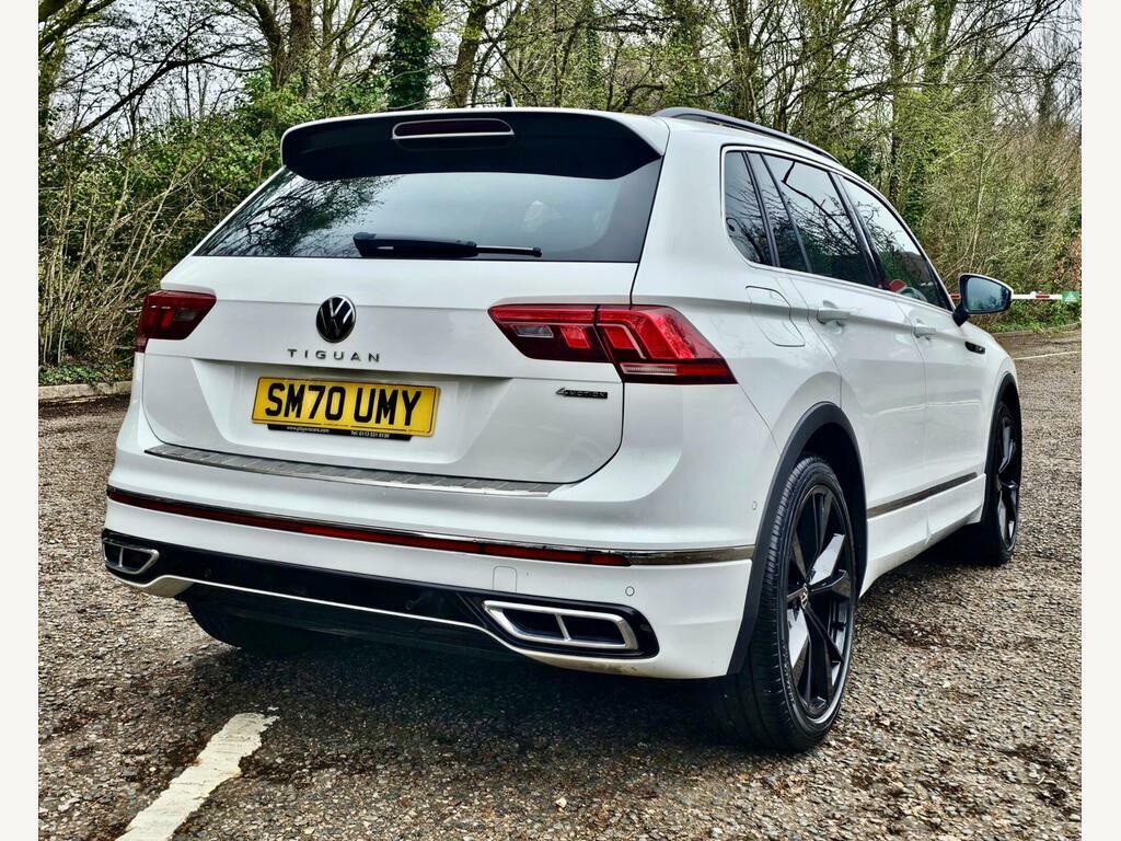 Volkswagen Tiguan 2.0 Tdi R-line Dsg 4Motion Euro 6 S S SM70UMY White #3
