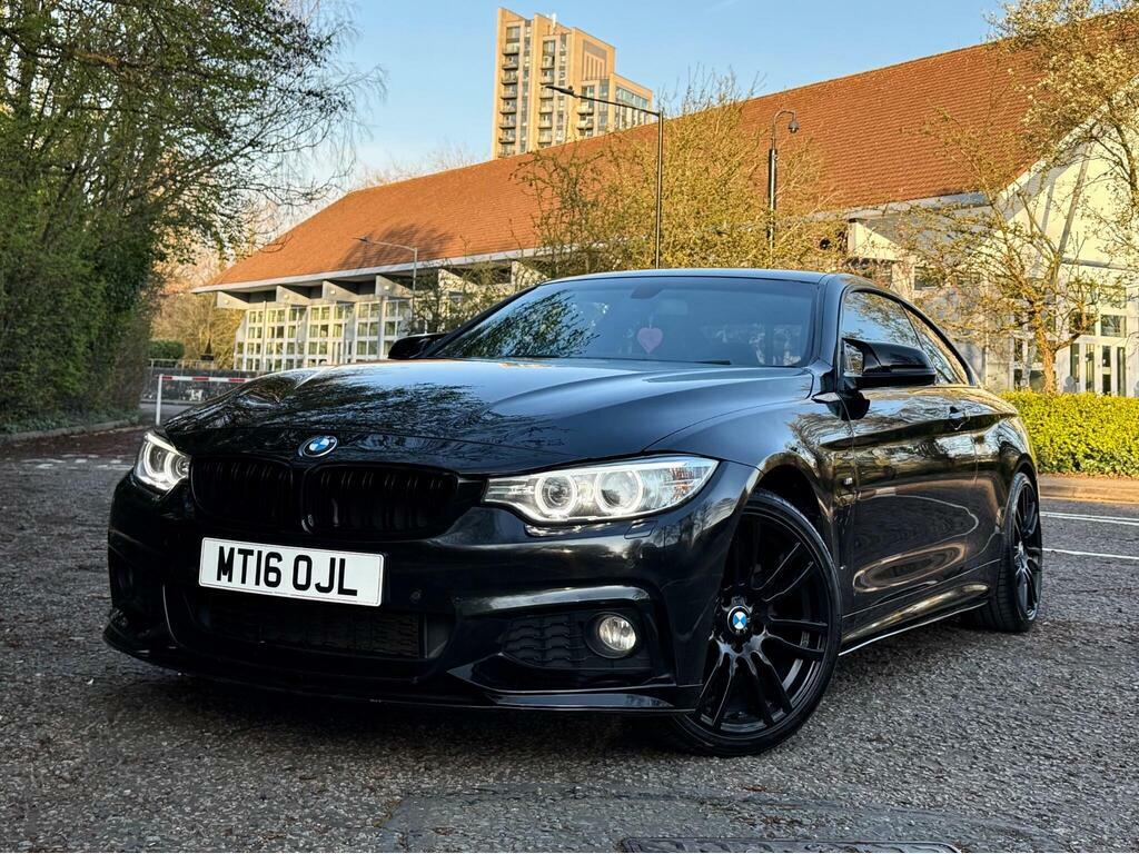 BMW 4 Series 2.0 420I M Sport Euro 6 S S MT16OJL Black #5
