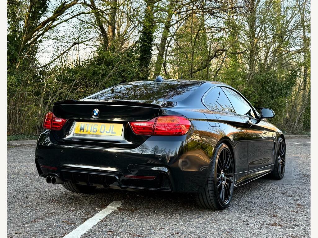 BMW 4 Series 2.0 420I M Sport Euro 6 S S MT16OJL Black #3