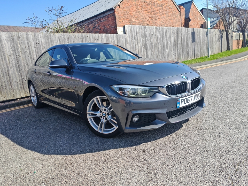 BMW 4 Series Gran Coupe 2.0 420I Xdrive M Sport Gran Coupe Grey