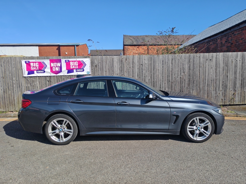 BMW 4 Series Gran Coupe 2.0 420I Xdrive M Sport Gran Coupe PO67WUG Grey #6
