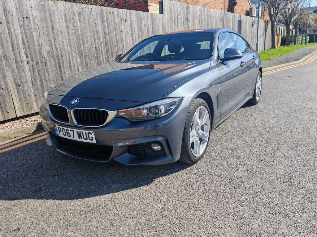 BMW 4 Series Gran Coupe 2.0 420I Xdrive M Sport Gran Coupe PO67WUG Grey #4