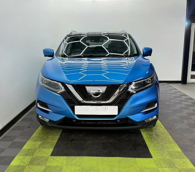 Nissan Qashqai 1.6 Dci Tekna Suv VO67FKZ Blue #3