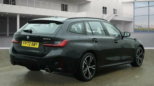 BMW 3 Series 2.0 330E 12Kwh M FP72AWY Black #2