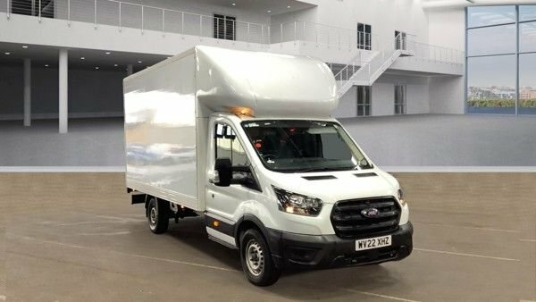 Ford Transit Custom 2.0 350 Ecoblue Leader WV22XHZ White #2