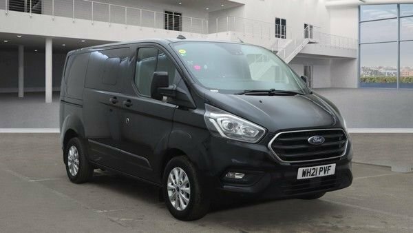Ford Transit Custom 2.0 320 Ecoblue Limited WH21PVF Black #3