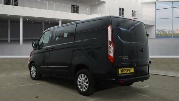 Ford Transit Custom 2.0 320 Ecoblue Limited WH21PVF Black #4
