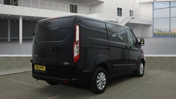 Ford Transit Custom 2.0 320 Ecoblue Limited WH21PVF Black #2