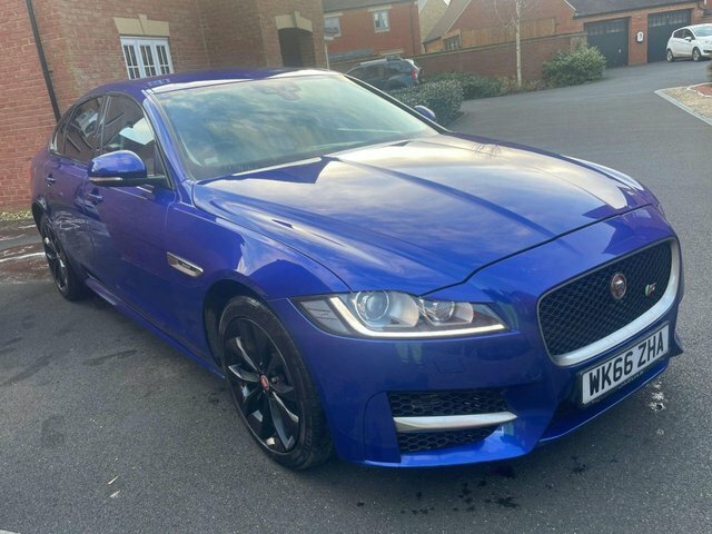 Jaguar XF 2.0D R-sport Saloon WK66ZHA Blue #3