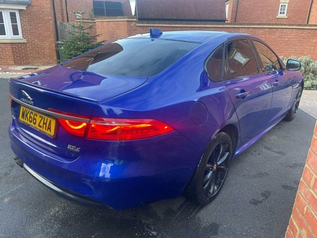 Jaguar XF 2.0D R-sport Saloon WK66ZHA Blue #2