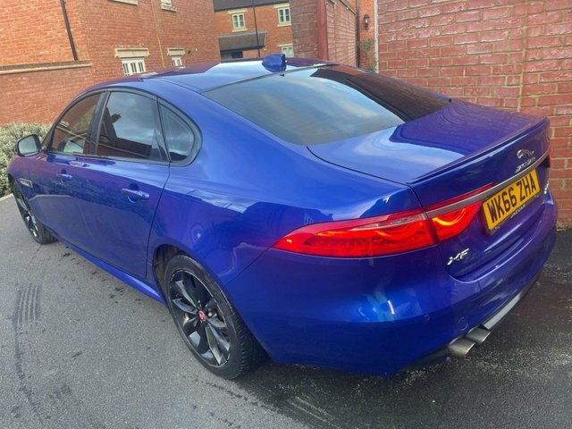Jaguar XF 2.0D R-sport Saloon WK66ZHA Blue #4