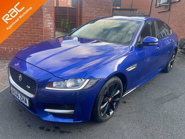Jaguar XF 2.0D R-sport Saloon Blue