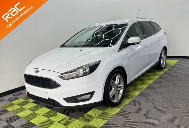 Ford Focus 1.6 Tdci Zetec Estate MT65RXS White