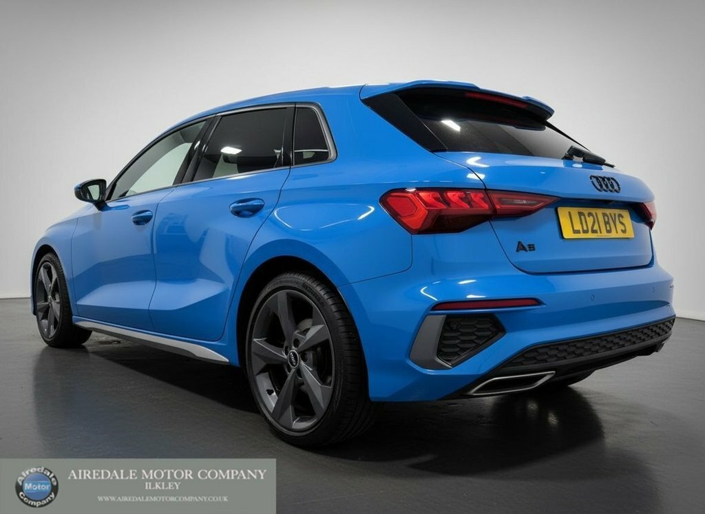 Audi A3 1.5L S Line Blue