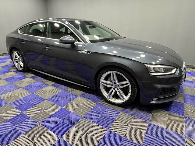 Audi A5 2019 2.0 Tdi 40 S Line Sportback S Tron SL69FHN Grey #5