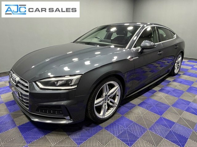 Audi A5 2019 2.0 Tdi 40 S Line Sportback S Tron Grey