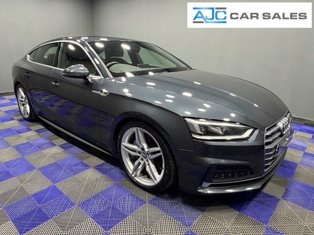 Audi A5 2019 2.0 Tdi 40 S Line Sportback S Tron SL69FHN Grey #2