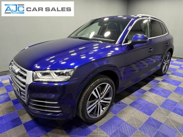 Audi Q5 2018 2.0 Tdi 40 S Line Suv S Tronic Qua Blue