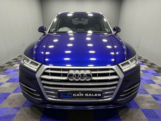 Audi Q5 2018 2.0 Tdi 40 S Line Suv S Tronic Qua YG68FYX Blue #4