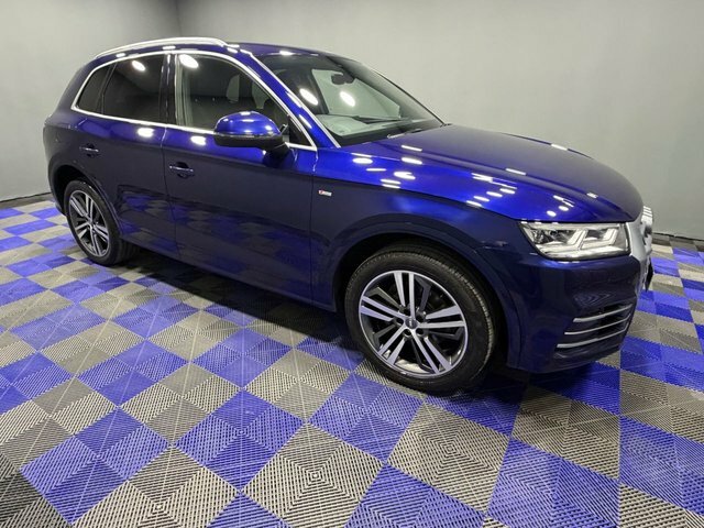 Audi Q5 2018 2.0 Tdi 40 S Line Suv S Tronic Qua YG68FYX Blue #5