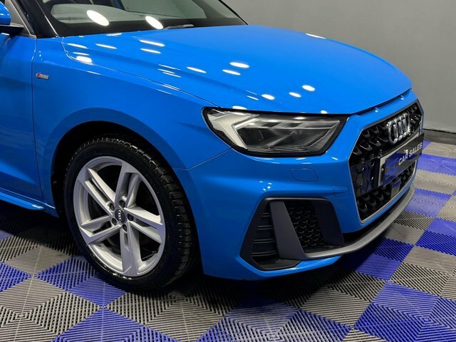 Audi A1 2020 1.0 Tfsi 30 S Line Sportback S Tro KT69TJU Blue #3