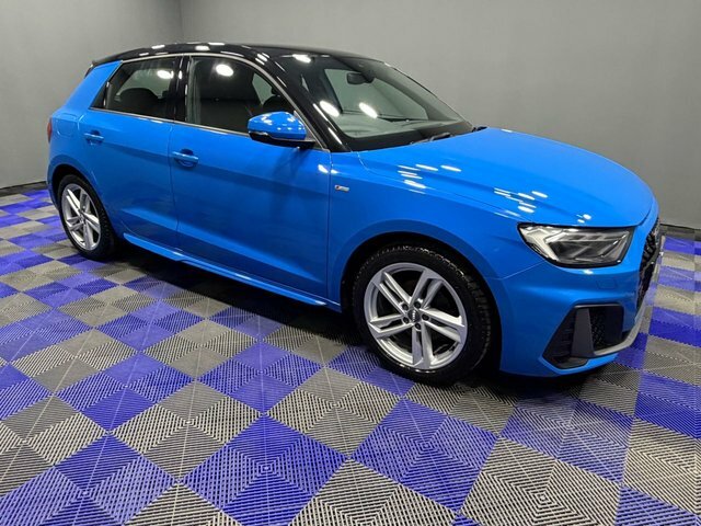 Audi A1 2020 1.0 Tfsi 30 S Line Sportback S Tro KT69TJU Blue #5
