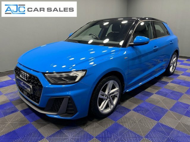 Audi A1 2020 1.0 Tfsi 30 S Line Sportback S Tro Blue