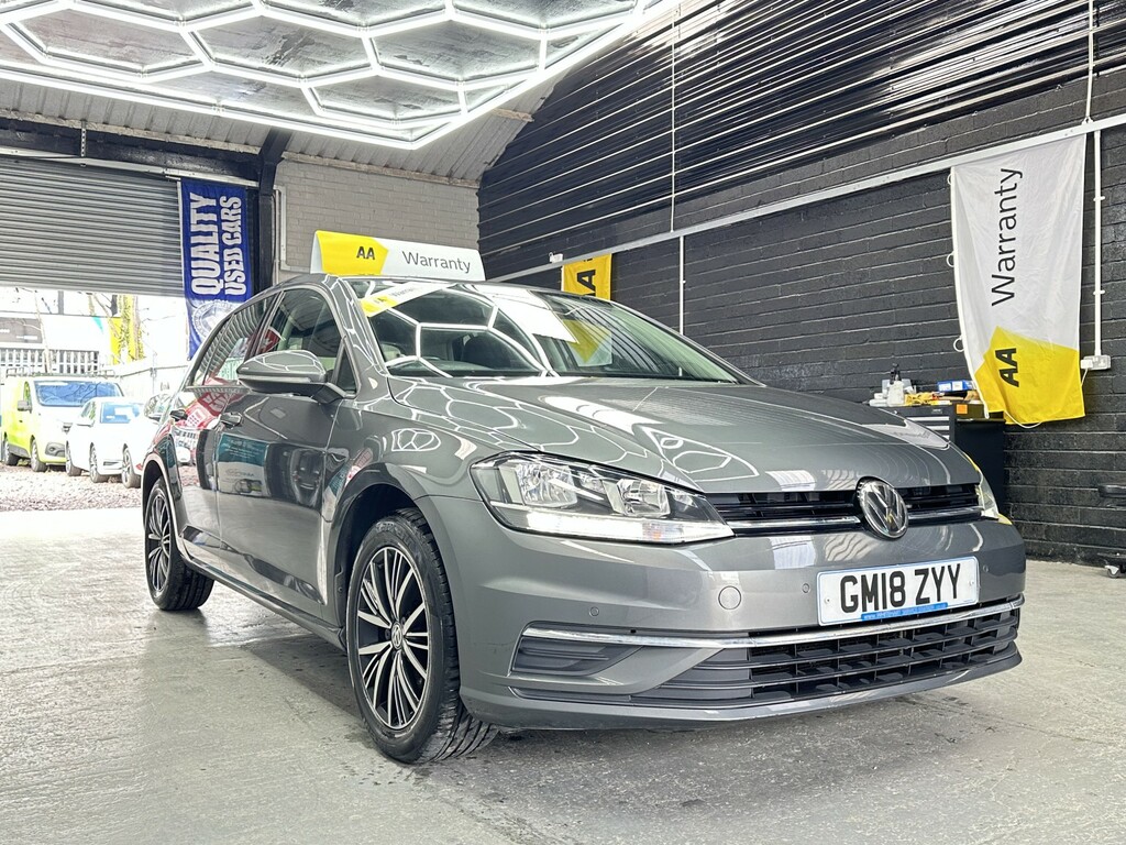 Volkswagen Golf Hatchback 1.6 Tdi Se Nav Apply For Finance On Our GM18ZYY Grey #5