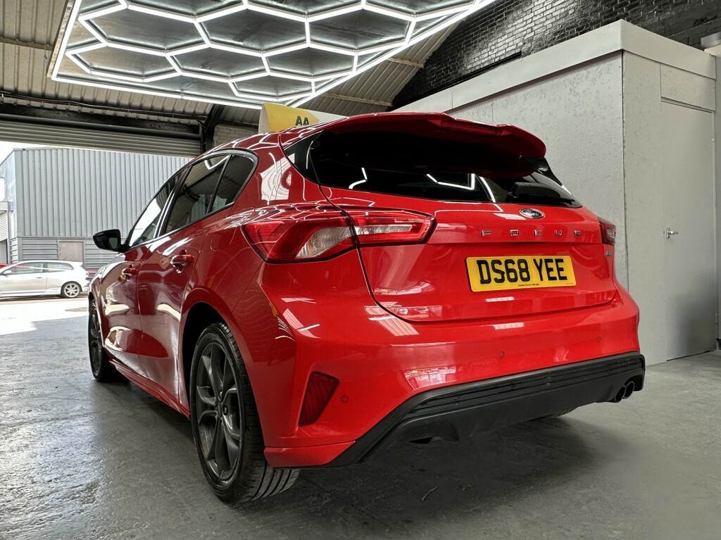 Ford Focus Hatchback 1.0 T Ecoboost St-line Apply For Financ DS68YEE Red #3