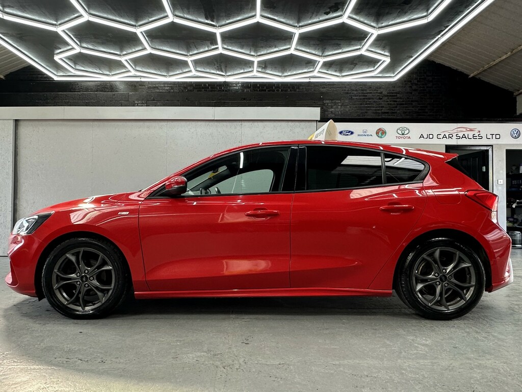 Ford Focus Hatchback 1.0 T Ecoboost St-line Apply For Financ DS68YEE Red #2