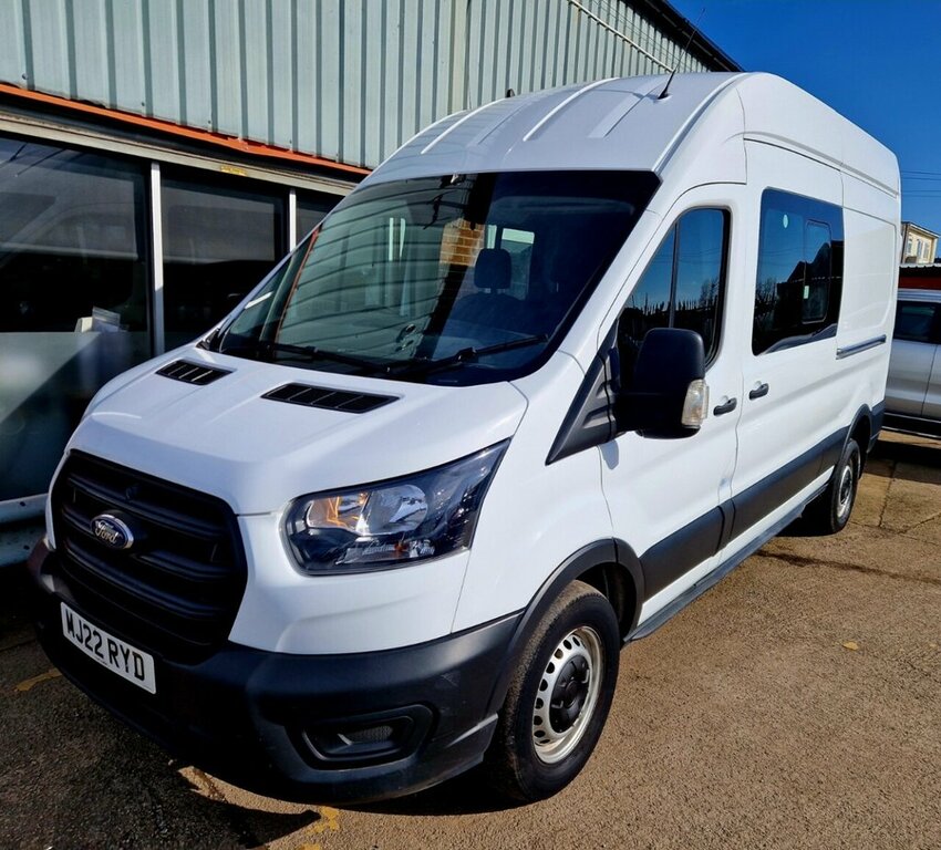Ford Transit Custom 2L Leader 6Dr MJ22RYD White #3