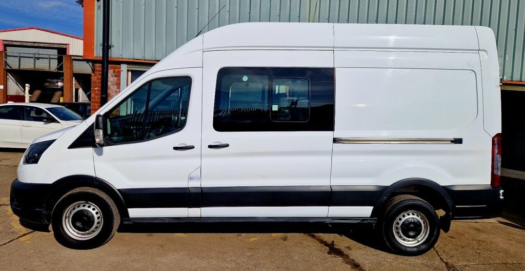 Ford Transit Custom 2L Leader 6Dr MJ22RYD White #4