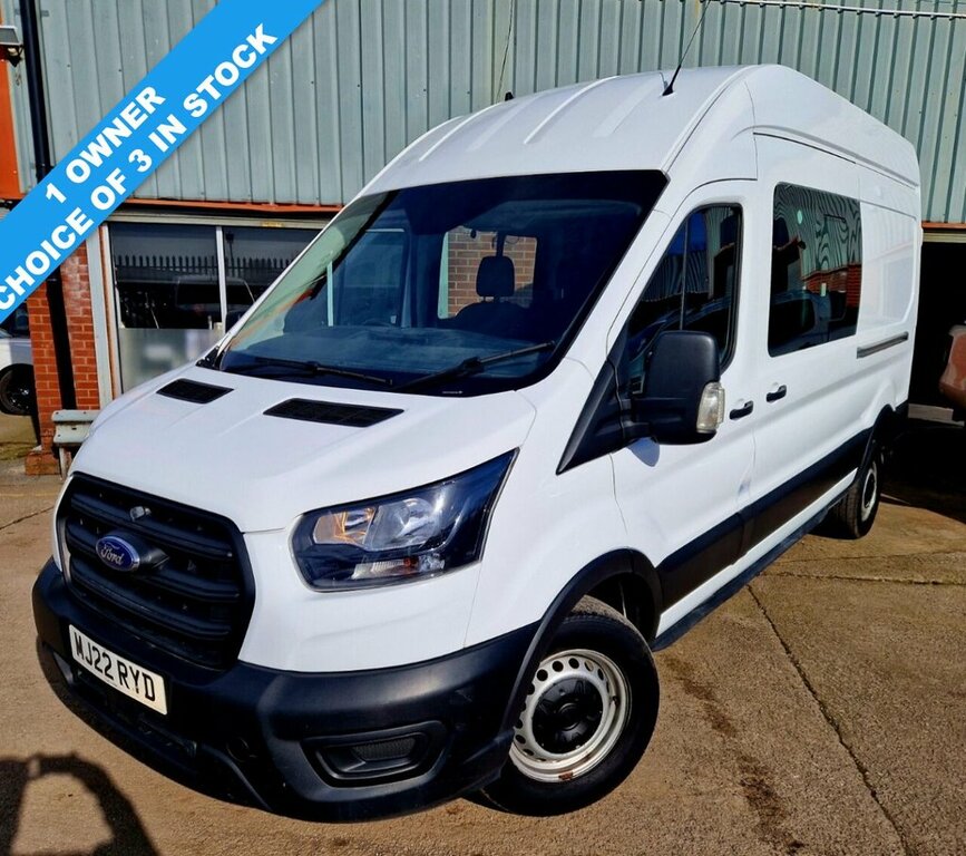 Ford Transit Custom 2L Leader 6Dr White