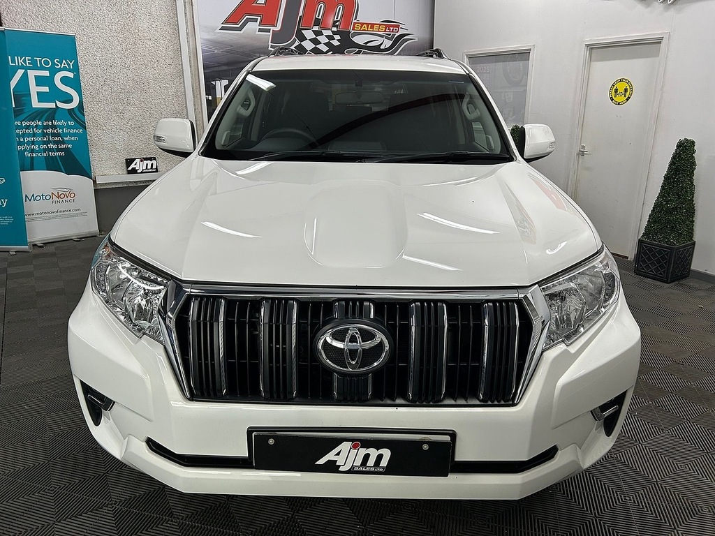 Toyota Land Cruiser D Active U777 Ulez SG72ZYU White #3