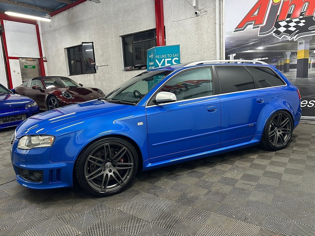 Audi RS4 Saloon Blue #8