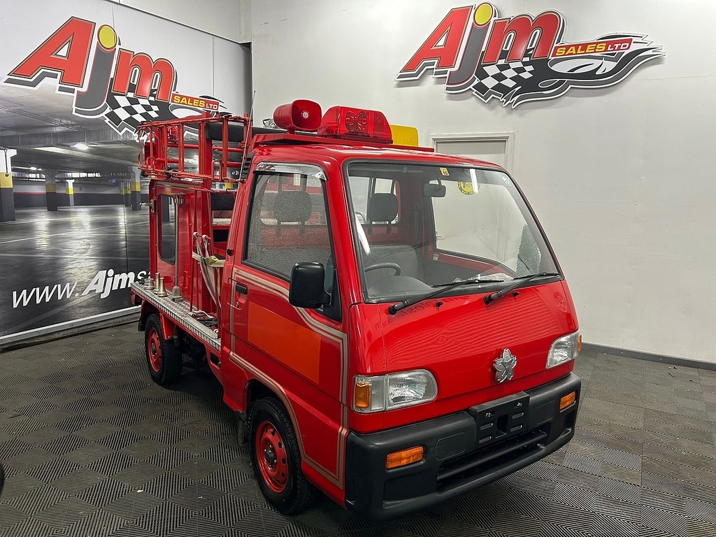 Subaru Sambar Firetruck 4Wd U855 Red #2