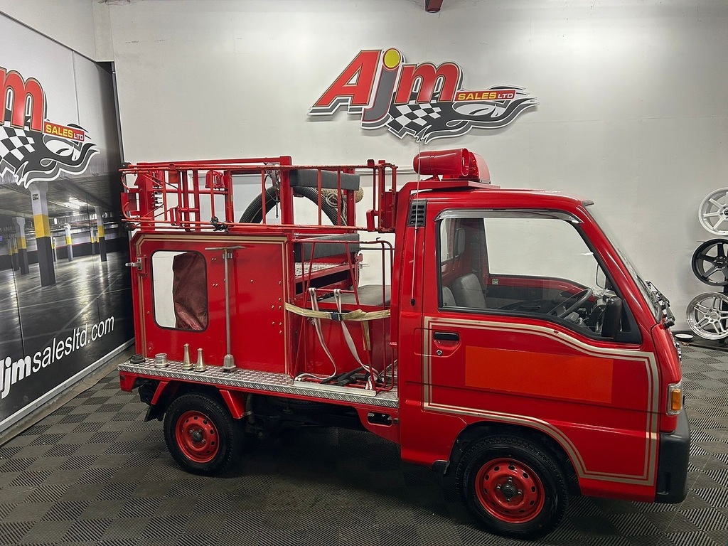 Subaru Sambar Firetruck 4Wd U855 Red