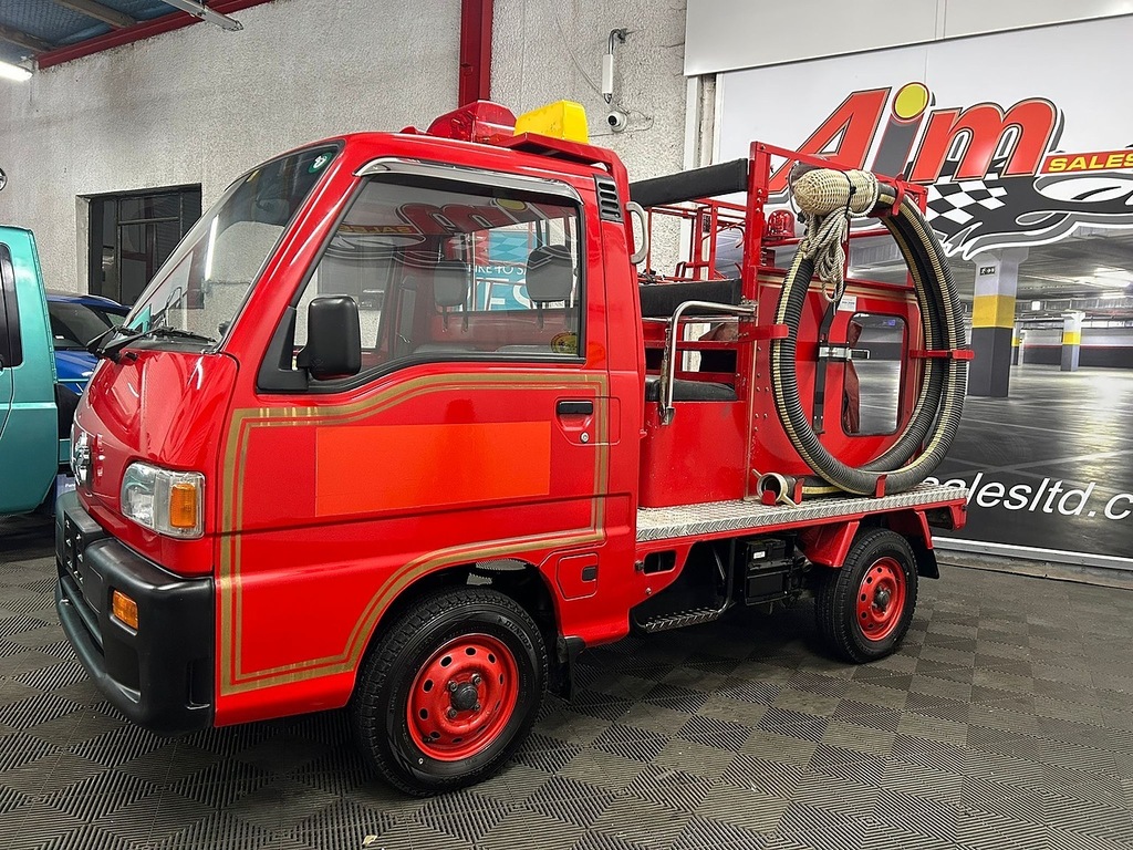 Subaru Sambar Firetruck 4Wd U855 Red #5