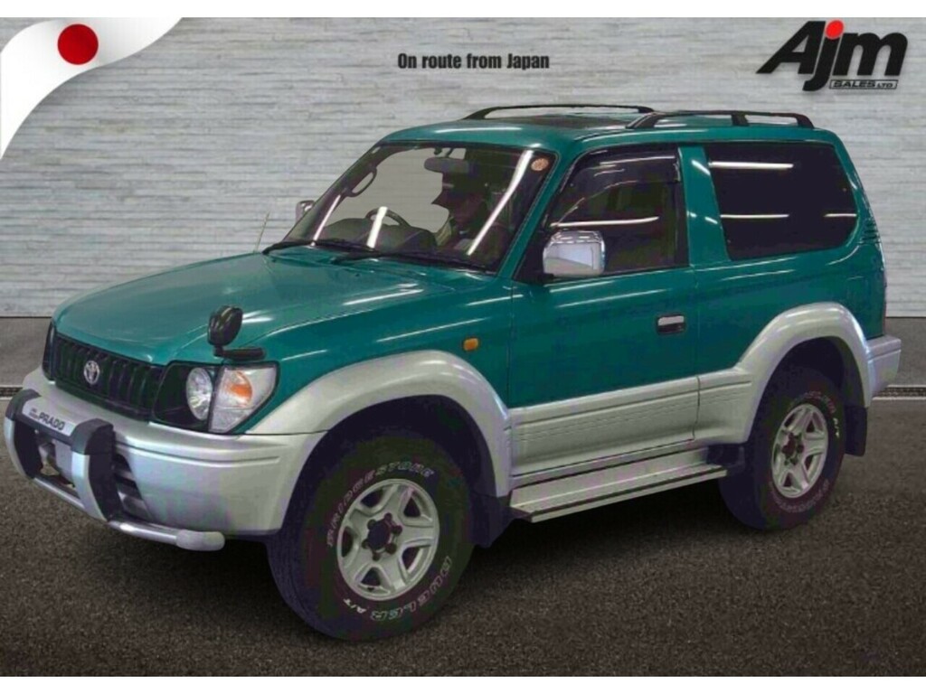Toyota Land Cruiser Prada U874 Green #4