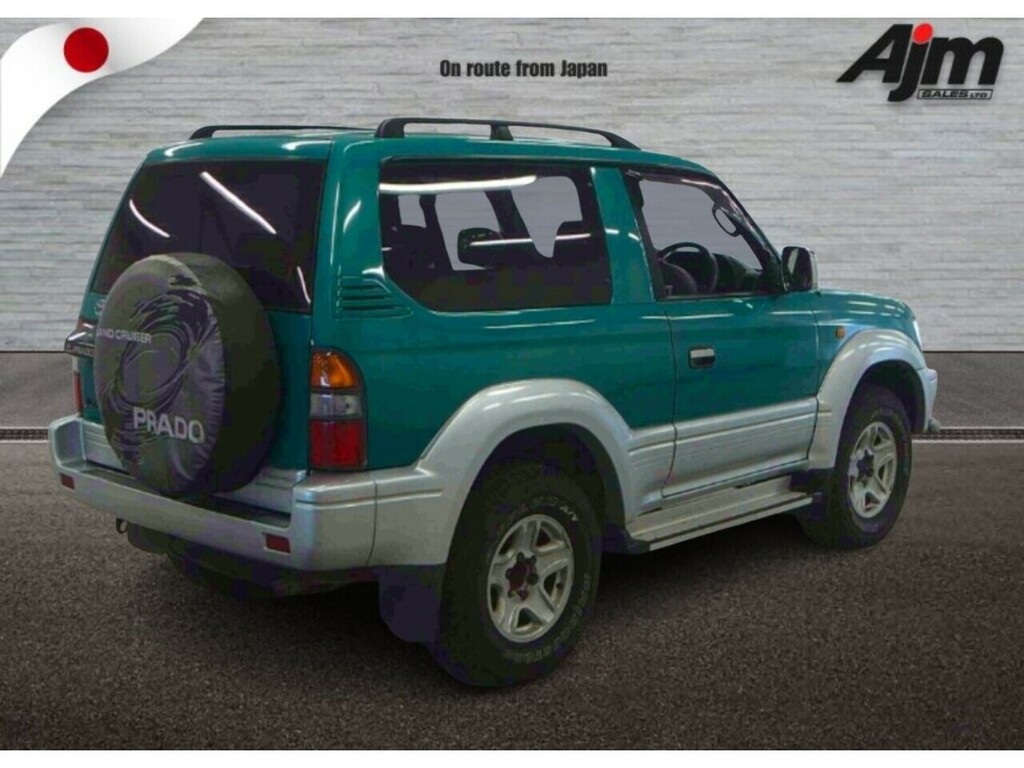 Toyota Land Cruiser Prada U874 Green #3