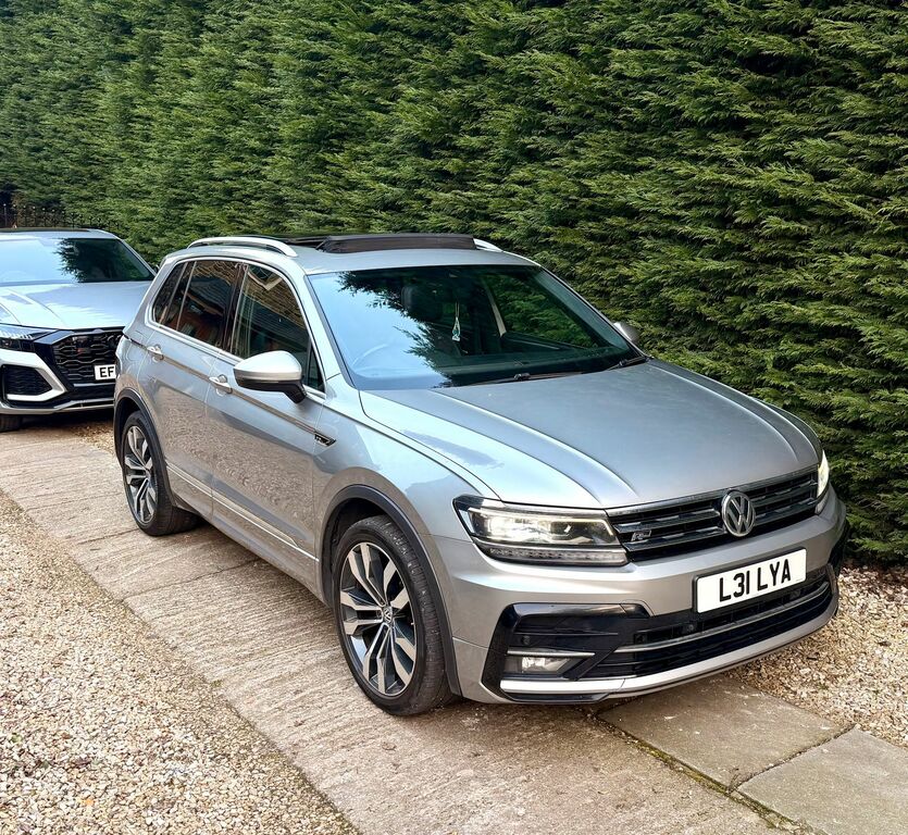 Volkswagen Tiguan 2.0 Tdi R-line Suv Dsg Euro 6 Ss 15 Silver