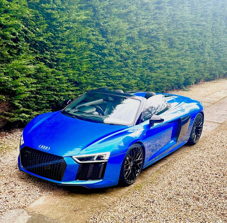 Audi R8 5.2 Fsi V10 Spyder S Tronic Quattro Eur Blue