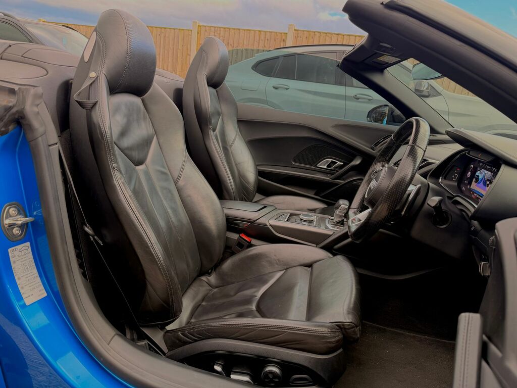 Audi R8 5.2 Fsi V10 Spyder S Tronic Quattro Eur AO66FGK Blue #4