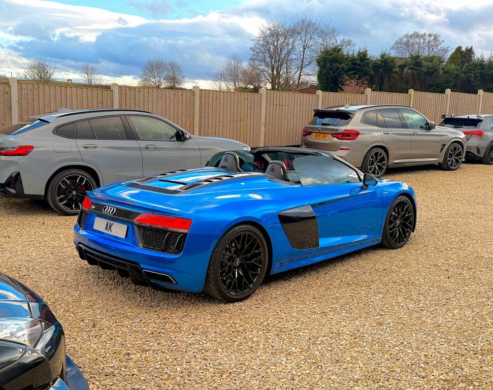 Audi R8 5.2 Fsi V10 Spyder S Tronic Quattro Eur AO66FGK Blue #3