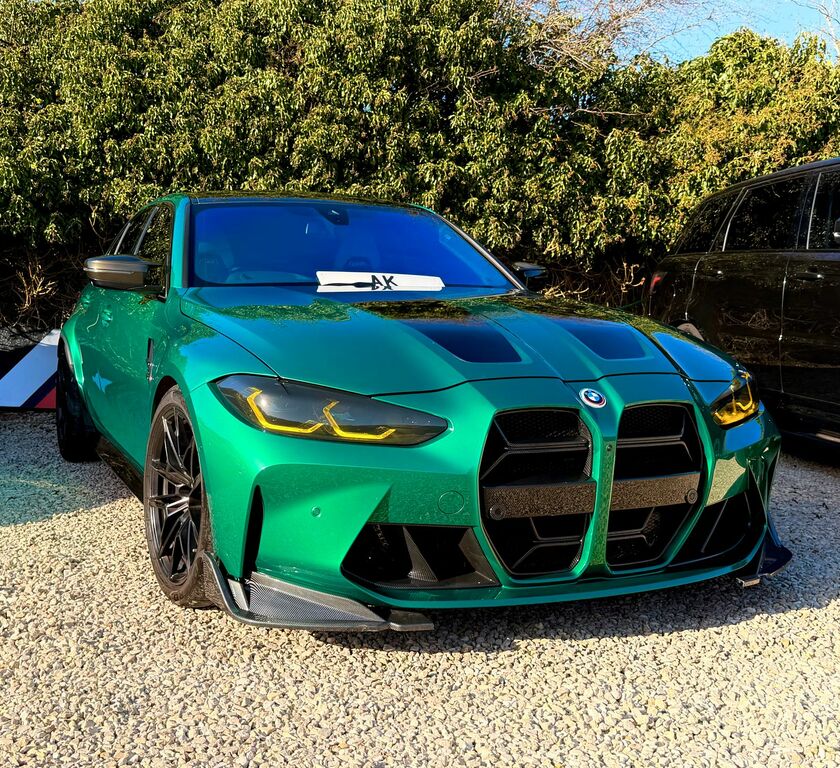 BMW M3 3.0 Biturbo Competition Saloon Steptron SM21UFZ Green #3
