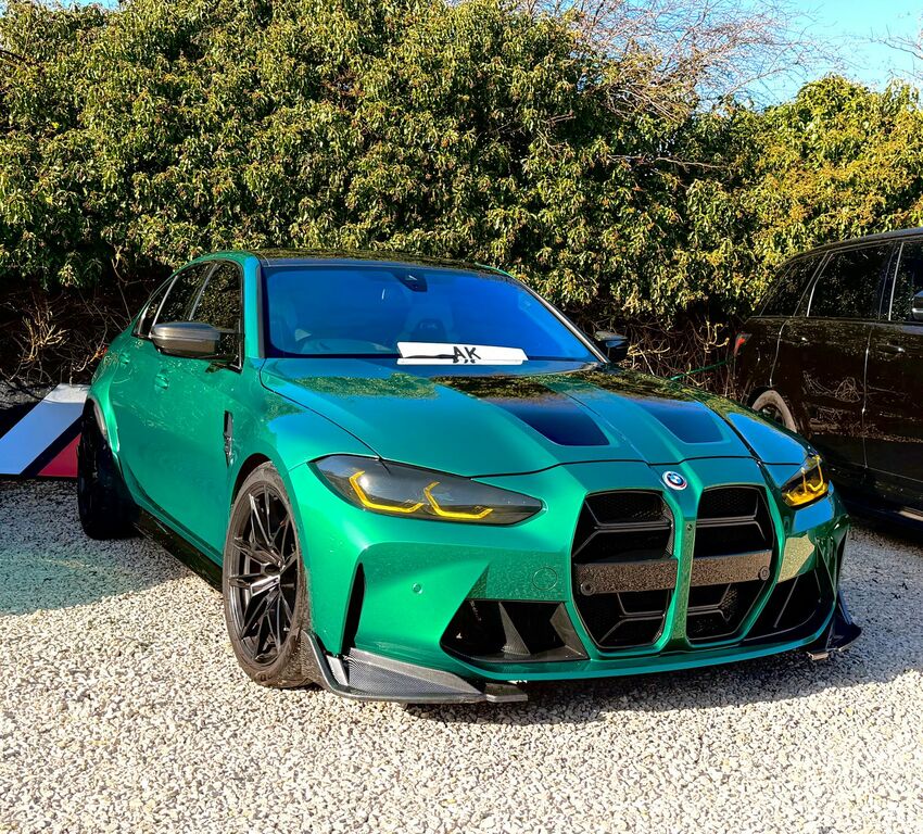 BMW M3 3.0 Biturbo Competition Saloon Steptron SM21UFZ Green #4